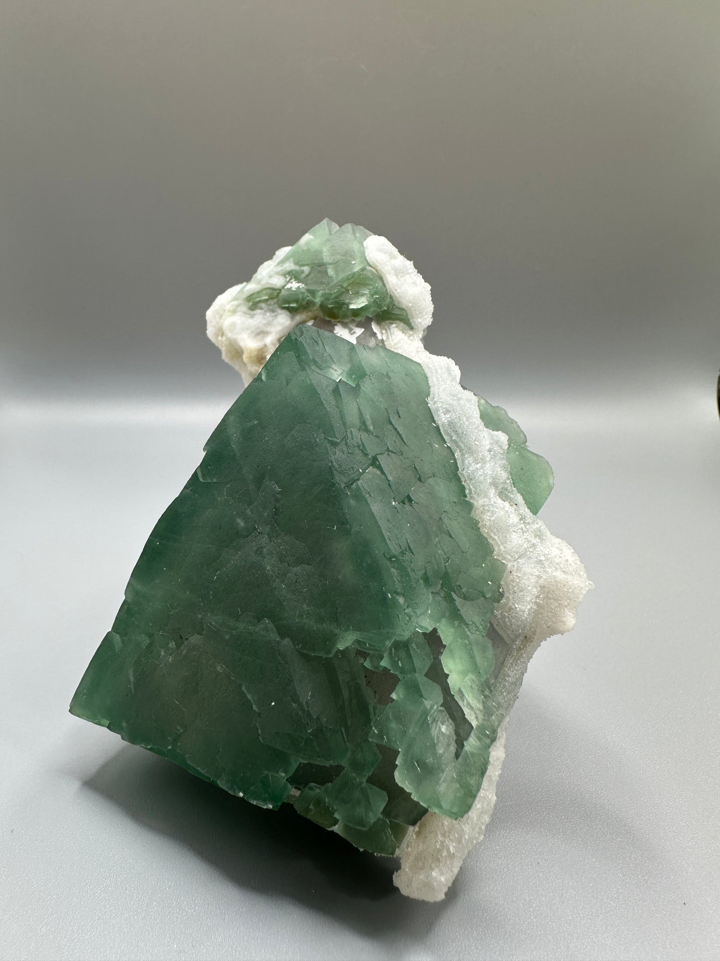 Huangangliang Double Growth Octahedral Fluorite