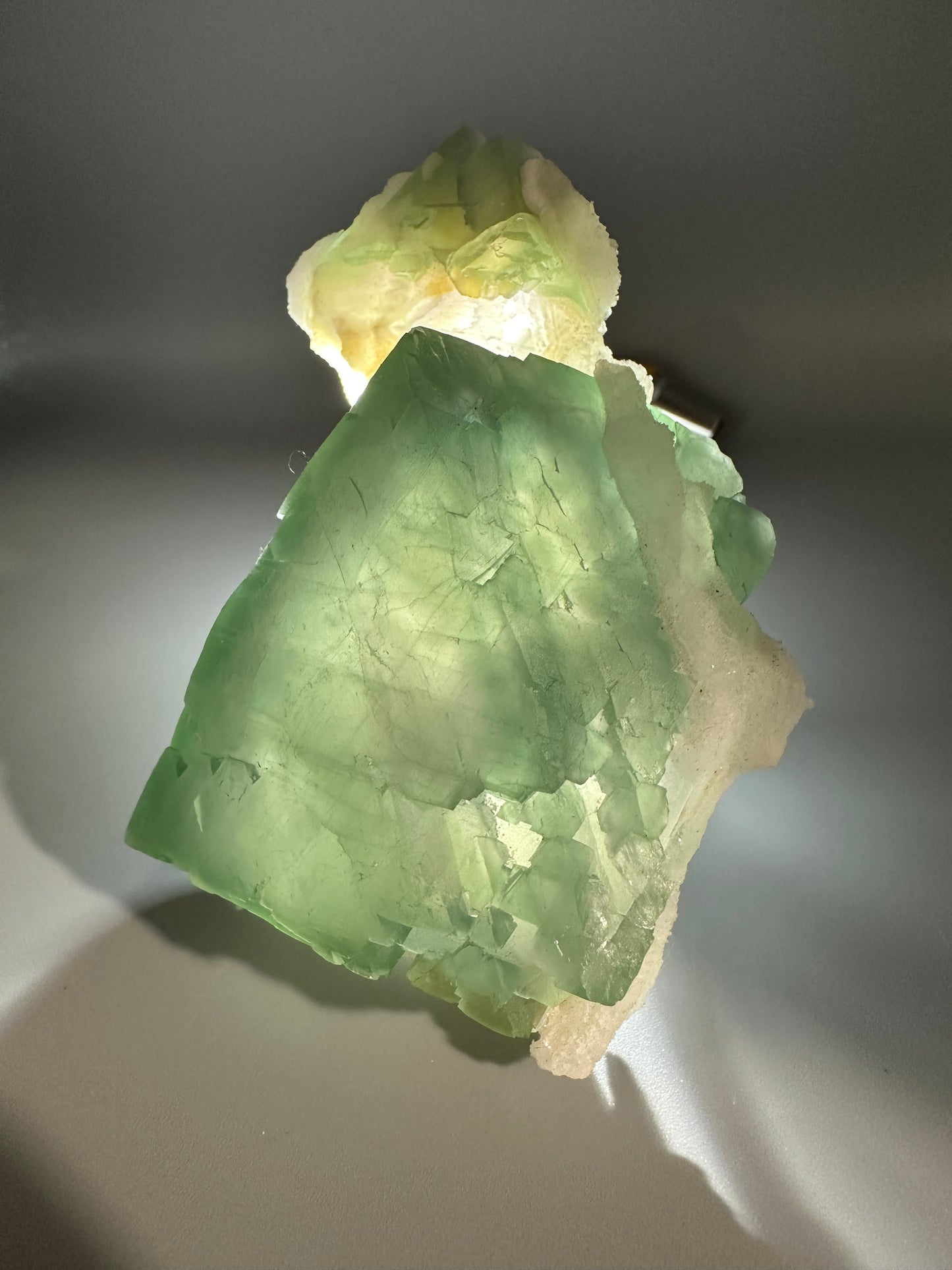 Huangangliang Double Growth Octahedral Fluorite