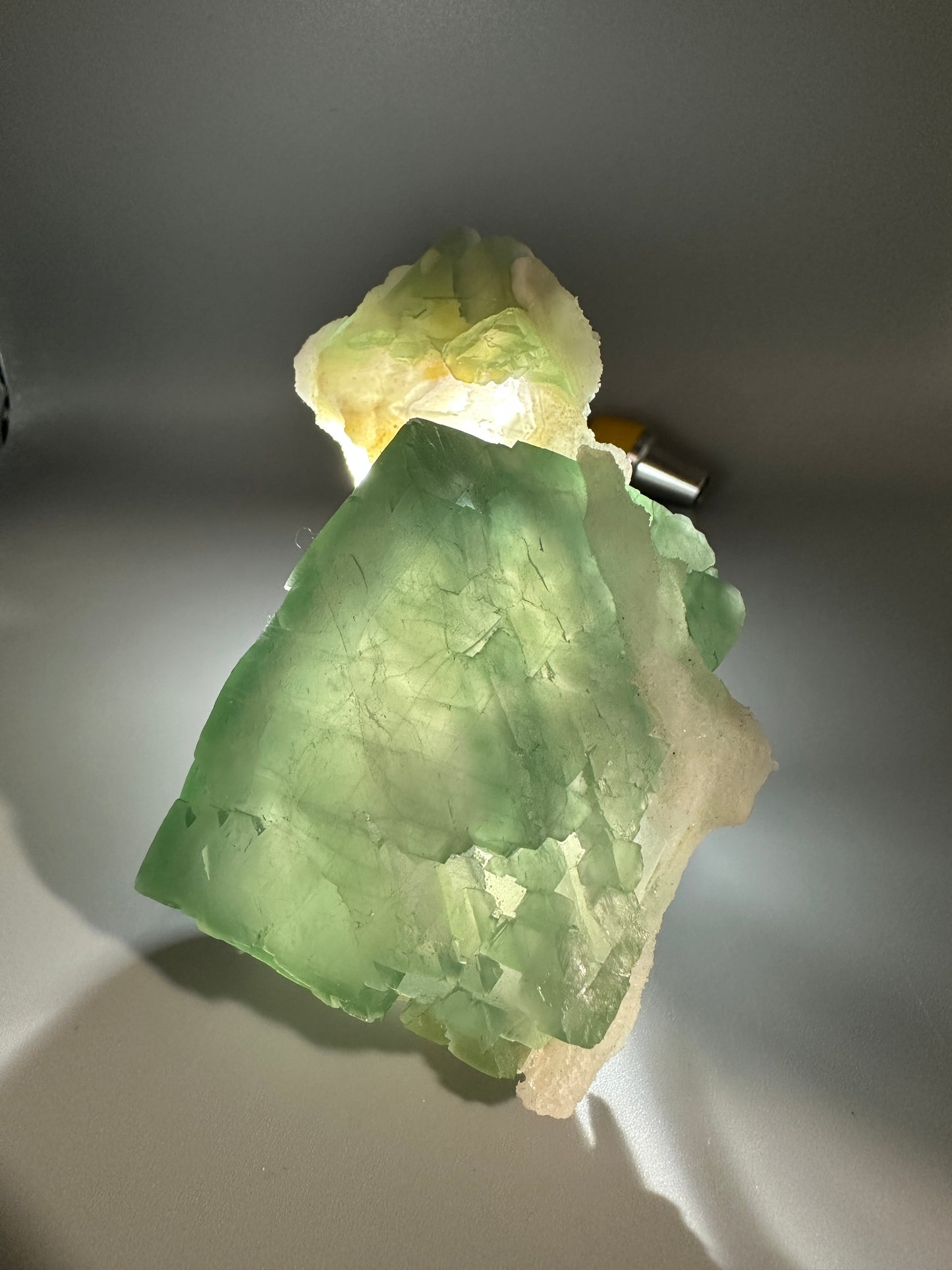 Huangangliang Double Growth Octahedral Fluorite