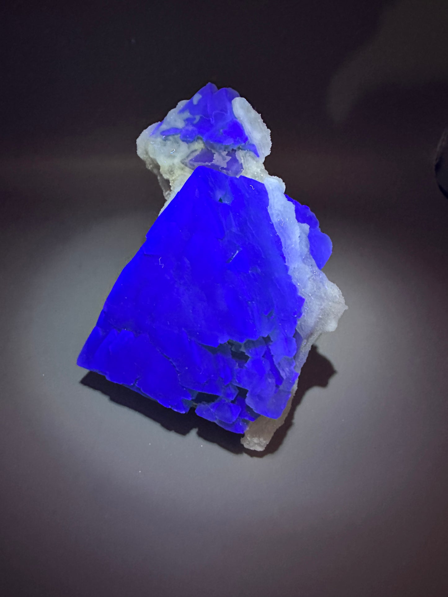 Huangangliang Double Growth Octahedral Fluorite