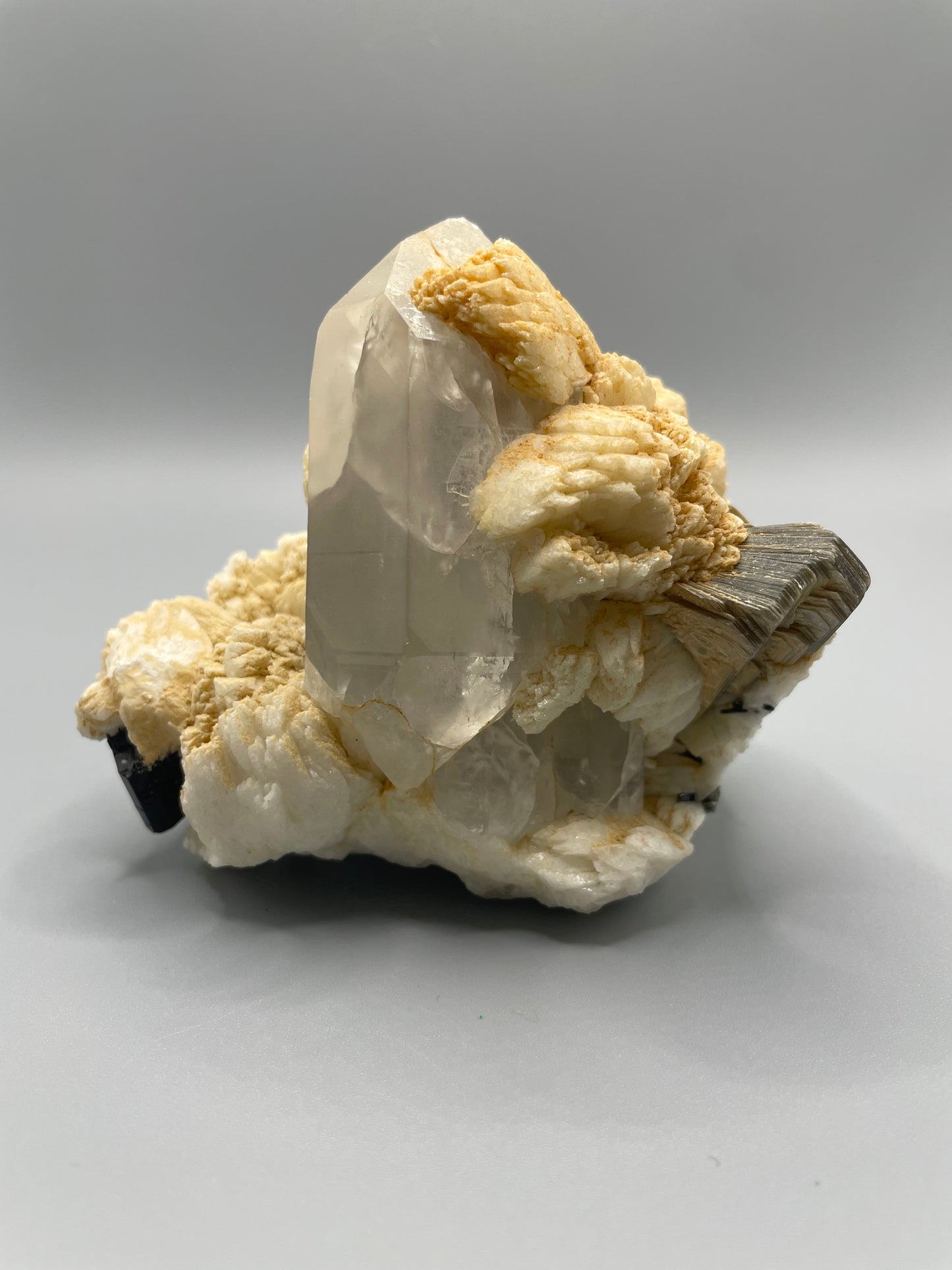 Quartz on Feldspar with Mica-Balochistan