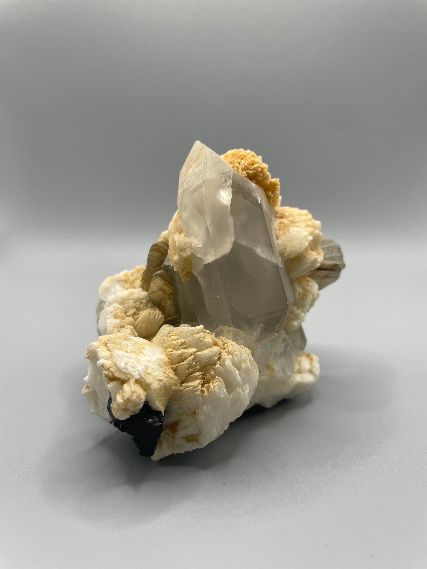 Quartz on Feldspar with Mica-Balochistan