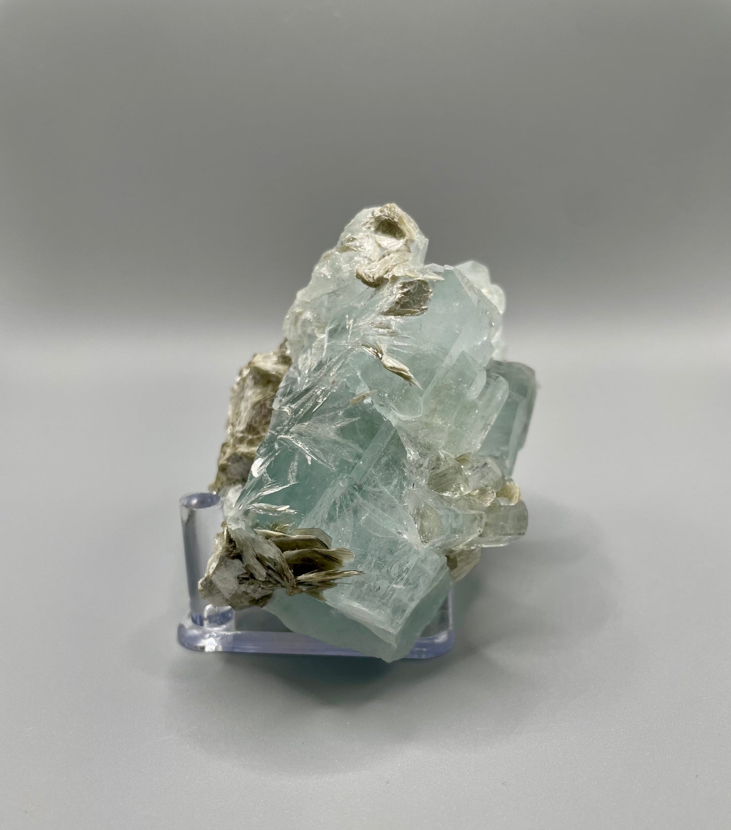 Aquamarine with Mica-Skardu Valley, Pakistan